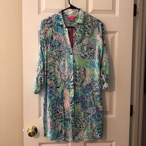Shell of a Party Swim Cover Up/Tunic